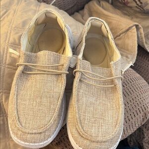 Women's Casual Beige Sneakers